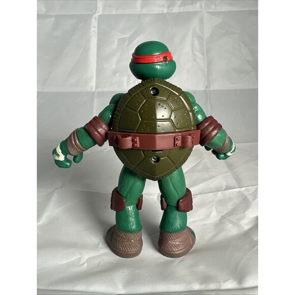 TEENAGE MUTANT NINJA TURTLES TMNT 2012 VIACOM TALKING RAPH RAPHAEL FIGURE 6" HTF - Picture 5 of 7